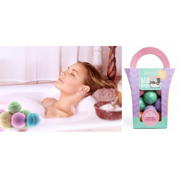 Šumeče in dišeče kopalne bombice 8 kosov